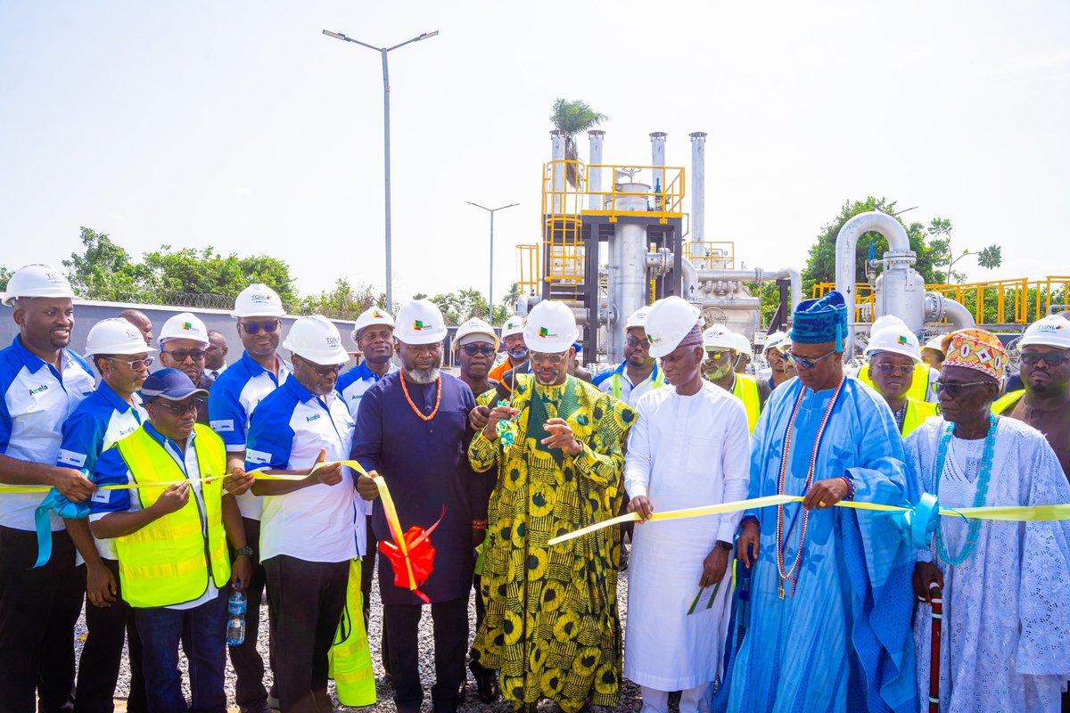 Prince Dr. Dapo Abiodun MFR on Twitter "We commissioned the newly completed 150mmscf/d Ibefun