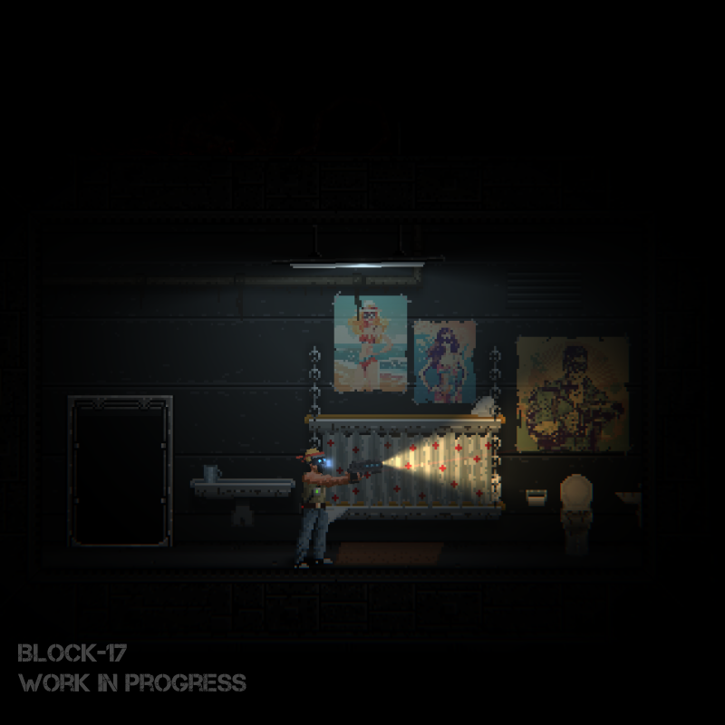 Block17Game's tweet photo. There will be quite a few prison cells to explore in the game. Some of these cells will have terrible surprises waiting for you. 😈

#pixelart #indie #indiegame #block17 #unity #horrorgame #indiedev #gamedev https://t.co/7u2FXZySVJ