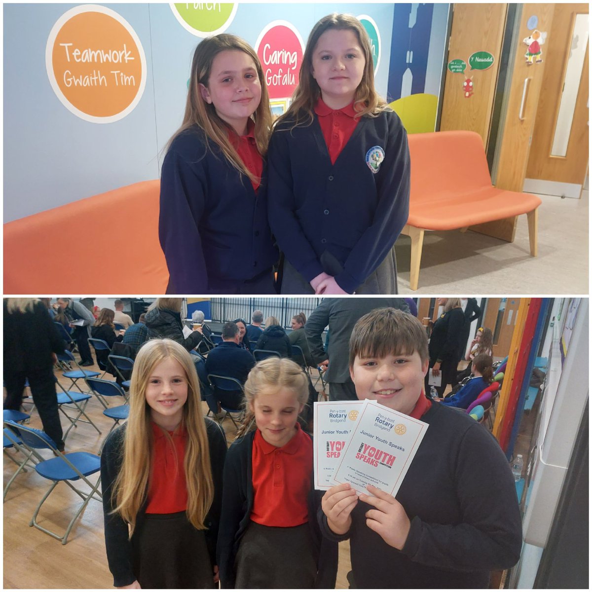 Thank you to our fantastic year 6 Rota Kids - who gave up their time to help at the outstanding Youth Speaks event tonight! You were amazing and an absolute credit to Coety Primary School. 👏
#teamworkmakesthedreamwork #absolutestars #proudofyou