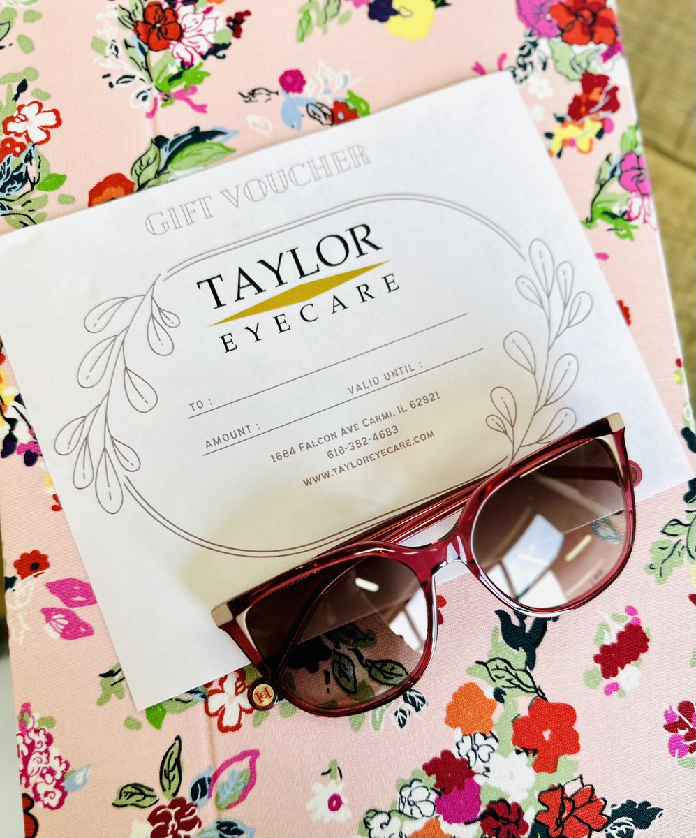 Need an idea for Mother's Day? (this coming Sunday by the way 📷)
You can't go wrong with some designer sunglasses or a TEC gift voucher... #mothersday #tayloreyecare