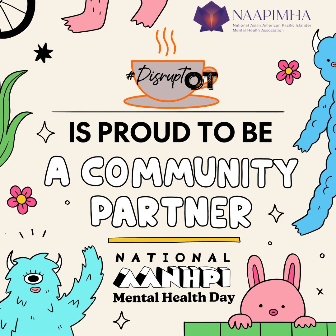 On May 10th, we are joining @NAAPIMHA to celebrate National #AANHPIMentalHealthDay to center the mental health of Asian American, Native Hawaiian, and Pacific Islanders nationwide.

Share how you are celebrating #AANHPImentalhealth here: naapimha.org/aanhpimentalhe…