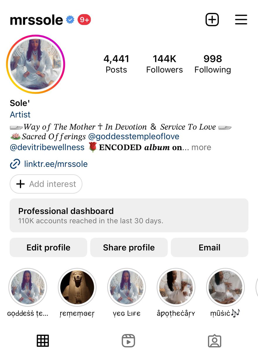This is my IG profile…..