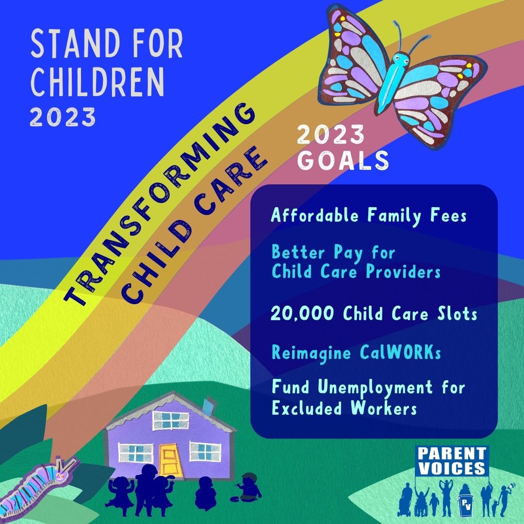🌈#Stand4Children23🦋
🌈𝙏𝙍𝘼𝙉𝙎𝙁𝙊𝙍𝙈𝙄𝙉𝙂 𝘾𝙃𝙄𝙇𝘿 𝘾𝘼𝙍𝙀🦋

🌈TODAY🦋10am
➡️Sacramento @ 12th &amp; N Streets
➡️LIVE on <a href="/ParentVoicesCA/">Parent Voices</a> FB &amp; Twitter

➡️‼️ <a href="/CAgovernor/">Governor Gavin Newsom</a>: We need long-term solutions for #ChildCare family fees &amp; provider rates