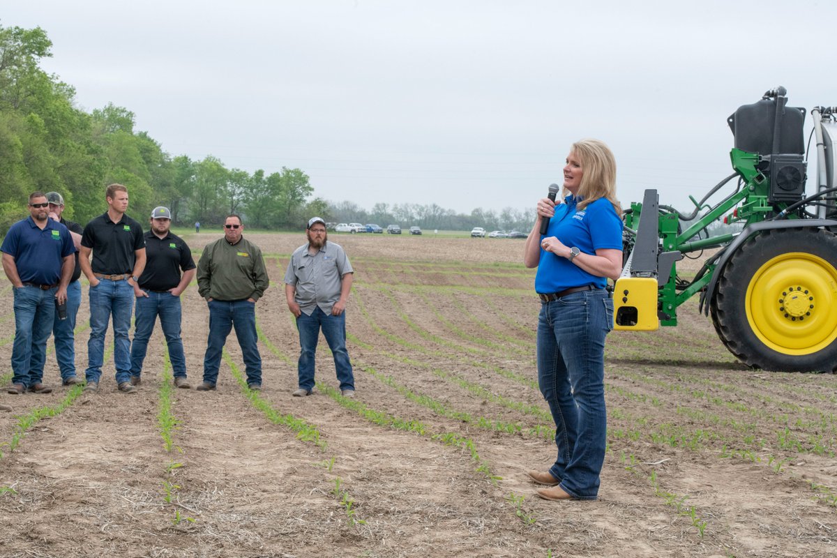 We had a great day sharing the John Deere See &amp; Spray Ultimate. The See &amp; Spray Ultimate delivers a targeted spray to weeds, applying herbicide only where needed.