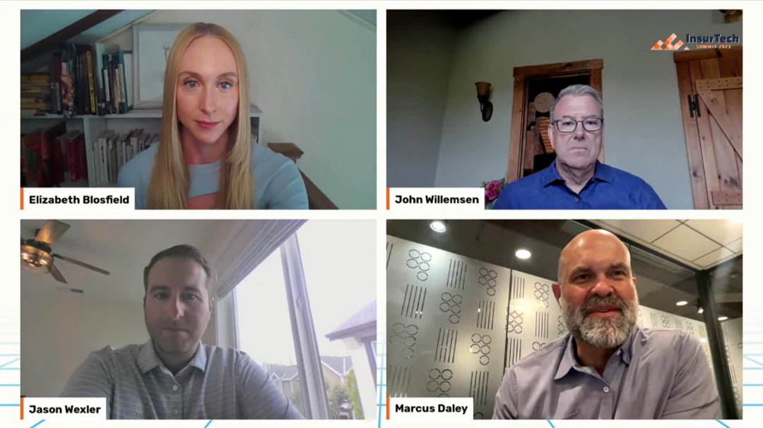 NeuralMetricsAI's tweet image. Our technical co-founder @daleymarcus joined Elizabeth Blosfield of @CarrierMgmt, Jason Wexler of @procoretech &amp;amp; John Willemsen of Accelerant at #Insurtech Summit 2023 to discuss how integrating data into #underwriting operations can help carriers better assess risk quality.