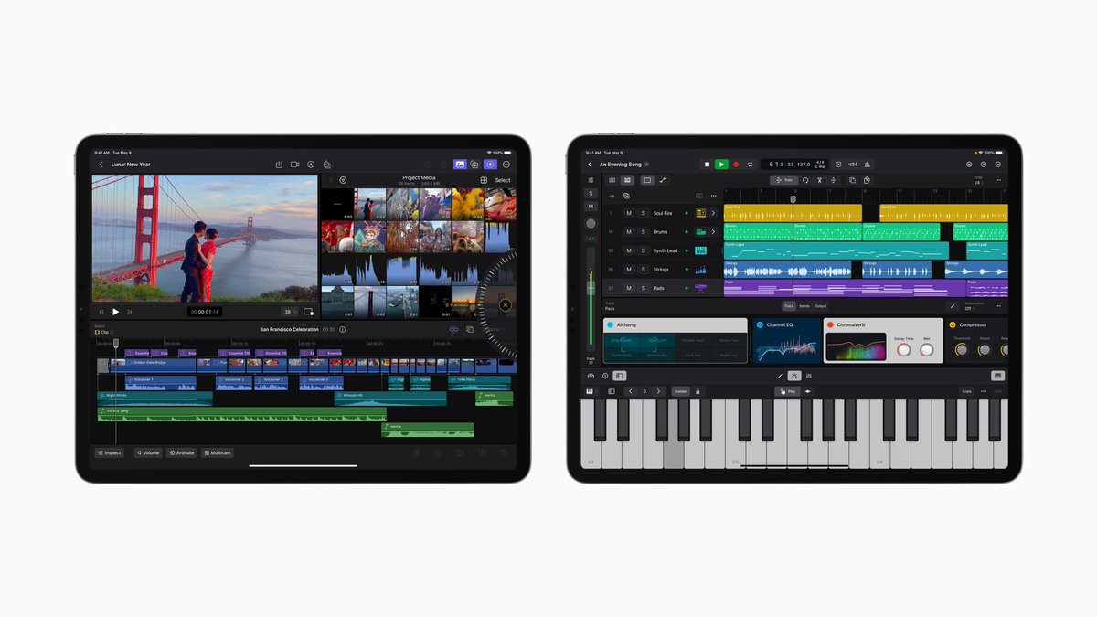 I'm sure with Apple announcements today about Final Cut Pro and Logic Pro coming to the iPad; many workflows will be transforming. We might change ours in the future. #Apple #iPadPro #FinalCutProForiPad #LogicProForiPad