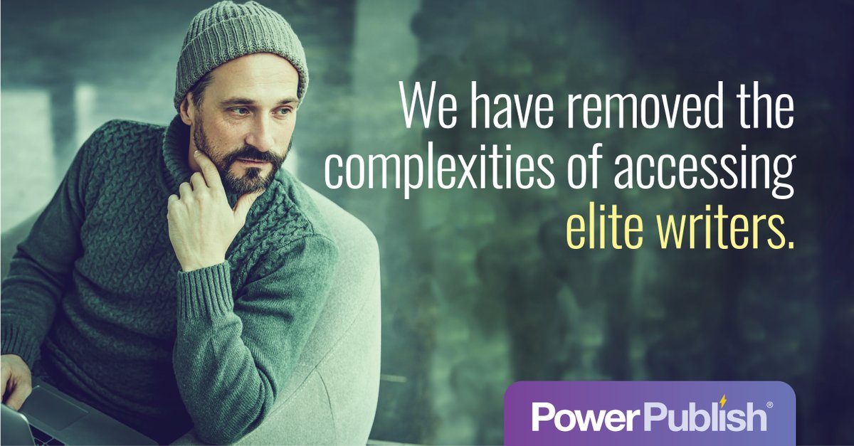 Outsource to a blog writer with industry-specific expertise.

Schedule a 30-minute demo to discover what PowerPublish can do for you - lnkd.in/emy3T2RF

#PowerPublish #HireAWriter #ContentWriters #ProfessionalWriters #FreelanceWriters #G2Leader