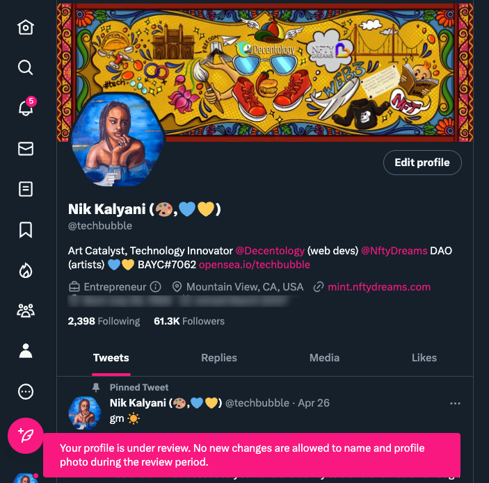 Nik Kalyani - Freedom for Iran tweet media