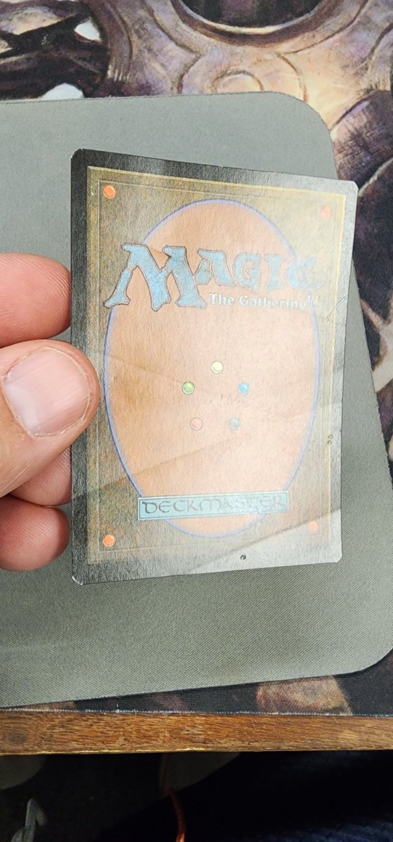 Let's play a game of "what did Harry roll over with his office chair"?
If Somebody guesses correctly by midnight tonight, I'll mail this out to them for free.
Stipulations: you have to share this tweet and follow me to win. Only one guess per person.
Hint: It's a green card