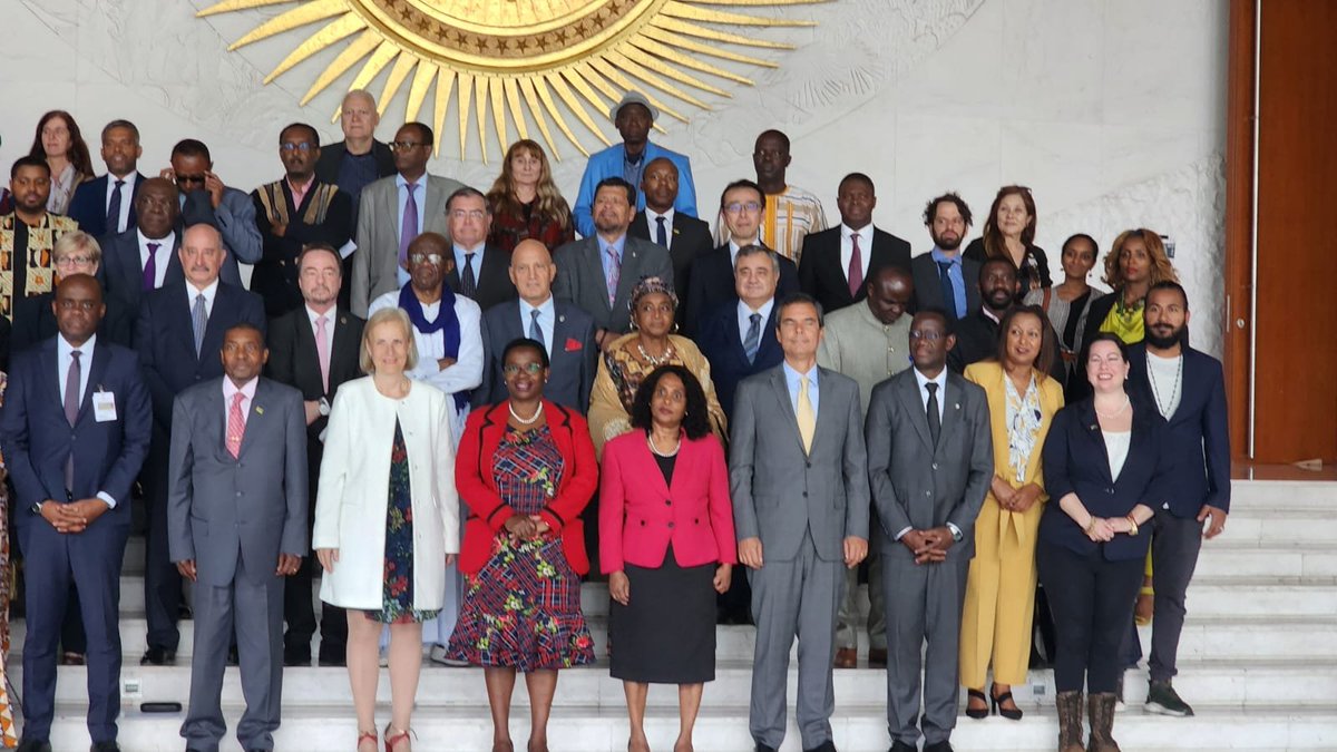 Pleased to participate in the celebrations of the World #Portuguese Language Week and #CPLP Culture Day @_AfricanUnion! Portuguese is not only one of the official languages of the African Union, but also a language that plays an important role in the multilingual reality and…