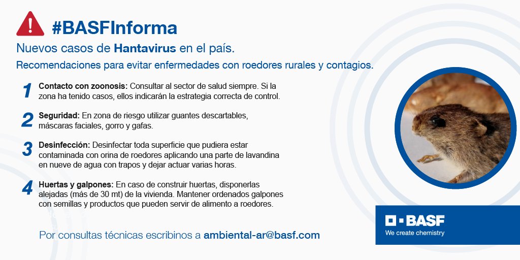 Te dejamos algunas recomendaciones para evitar el contagio de Hantavirus👇
