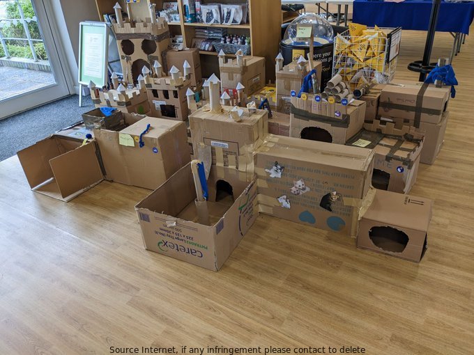 Great success at #Ferndown with puzzle feeders, rope toys and play castles made. New volunteers joined us and some adoption enquiries too! Good job Team #TheBigHelpOut, dedicated to helping cats. #HereForTheCats @CatsProtection #Cats