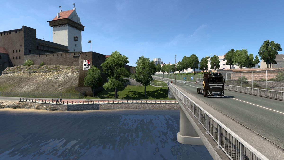 Hey <a href="/SCSsoftware/">SCS Software</a> , how about an update to the castle of Narva to keep the game realistic? 😉