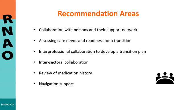 <a href="/ShirleeSharkey/">Shirlee Sharkey</a> says the guideline could not have been created without the expert panel providing and contributing knowledge and expertise.

"A big thank you to everyone who was on the panel &amp; RNAO."

Shirlee shares the recommendations areas highlighted in our upcoming #BPG.