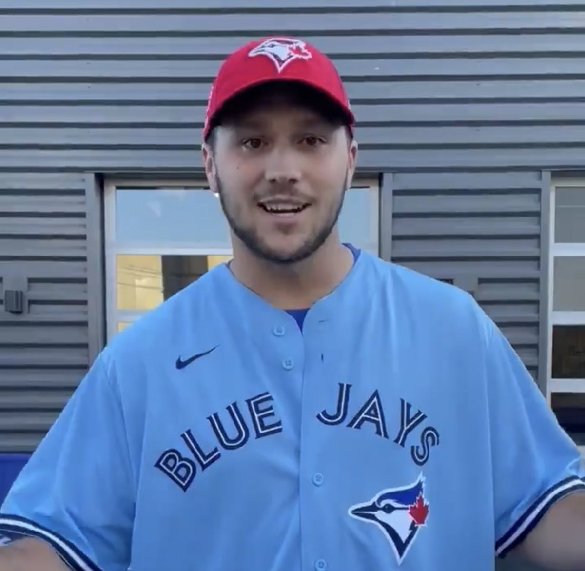 Toronto Blue Jays on Twitter "Blue Jays fan Josh Allen 😃"