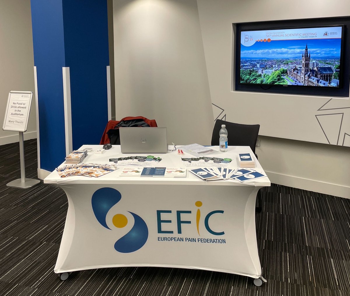 EFIC_org's tweet image. Are you at #BPSASM2023 this week? Be sure to stop by our booth right next to the auditorium! Our Executive Secretary Christel is there to answer any questions about our upcoming #EFIC2023 congress and all our other activities and projects.