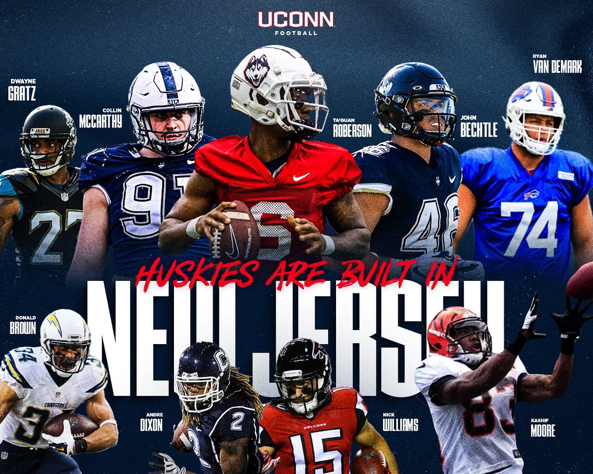 Doug Shearer (@coachdshearer) on Twitter photo Some ELITE History with these New Jersey <a href="/UConnFootball/">UConn Football</a> Huskies!
<a href="/TaquanRoberson_/">tR</a> <a href="/collinmac99/">Collin McCarthy</a> <a href="/JohnBechtle/">John Bechtle</a> are looking forward to adding <a href="/Camchadwick3/">Cam Chadwick Jr</a> and <a href="/JarOnly1/">Jarvis “Jett” Jones✈️</a> to this group this summer! #BleedBlue #TheReload Some ELITE History with these New Jersey <a href="/UConnFootball/">UConn Football</a> Huskies!
<a href="/TaquanRoberson_/">tR</a> <a href="/collinmac99/">Collin McCarthy</a> <a href="/JohnBechtle/">John Bechtle</a> are looking forward to adding <a href="/Camchadwick3/">Cam Chadwick Jr</a> and <a href="/JarOnly1/">Jarvis “Jett” Jones✈️</a> to this group this summer! #BleedBlue #TheReload