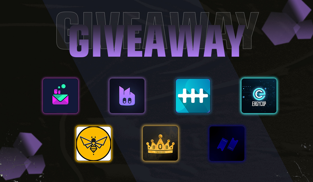 🚨GIVEAWAY🚨 2x @botem_official monthly no initial 2x @GadenGens key no initial 1x @HypeHuntersEU monthly 1x @EasyCopBots CG Invite 1x @ReshipColony monthly 1x @808Proxies 2gb resis 1x @NYXRaffles beta key Follow all, like, RT and tag 2 friends 👥 Ends next Monday 🕒