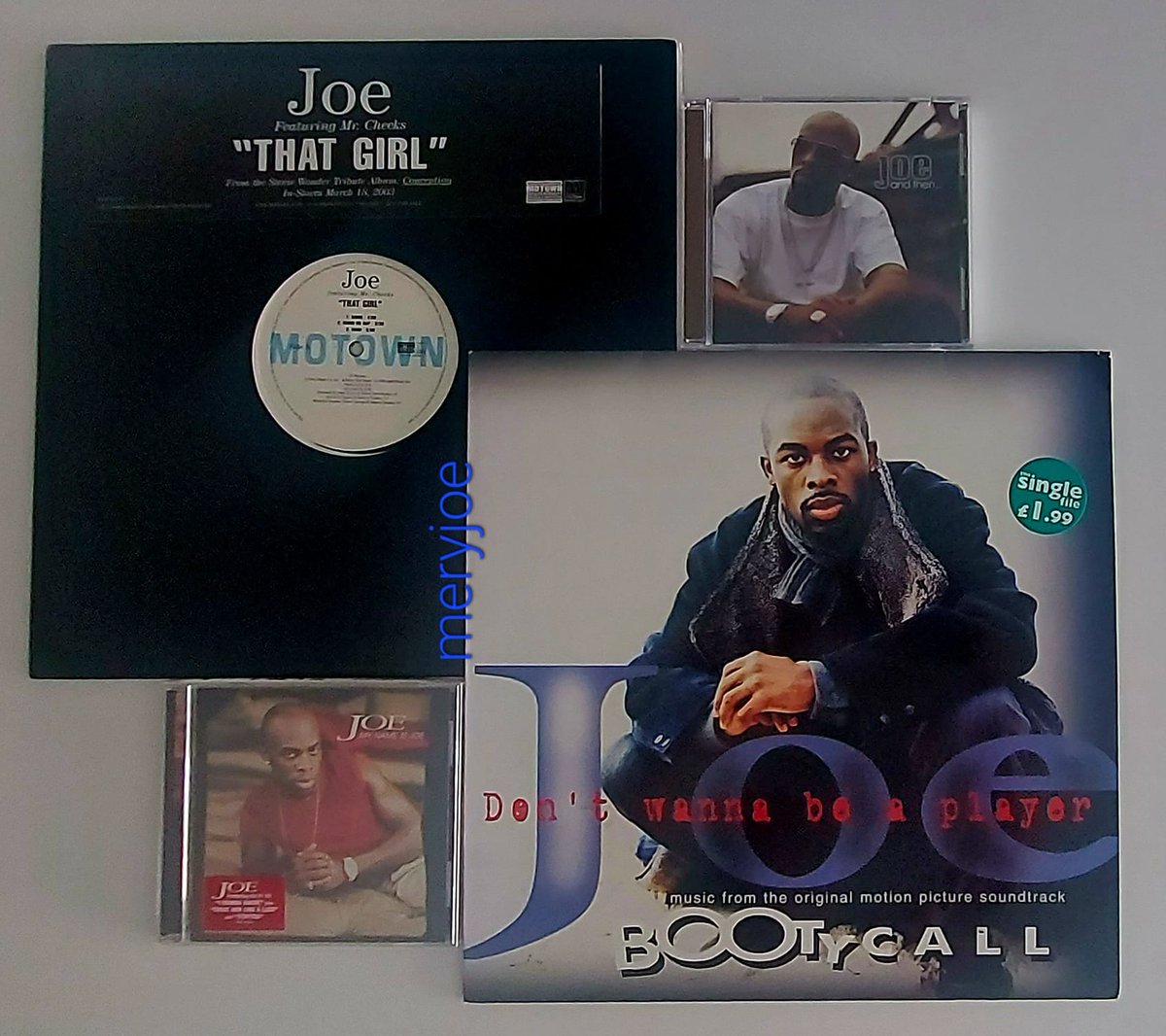 b2fly2000's tweet photo. ✨ New Adds ️✨
• That Girl (12" US, Promo vinyl)
• Don't Wanna Be A Player (12" UK, vinyl)
• And Then (CD, Canada Ed)
• MNIJ (CD, US Ed. with hype sticker, sealed)
@JoeThomas4real
#JoeMail #MyJoeMusicCollection #newadds https://t.co/XA8GSVw6HW