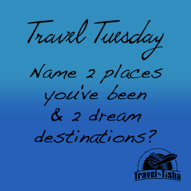 TravelByTisha's tweet photo. #TravelTuesday 

Name 2 Place You've Been?
Name 2 #DreamDestinations? 

#travel #tishtraveltips #travelbytisha #traveladdict #wanderprints #travelagent #travelagency https://t.co/qr2VpIRUIy