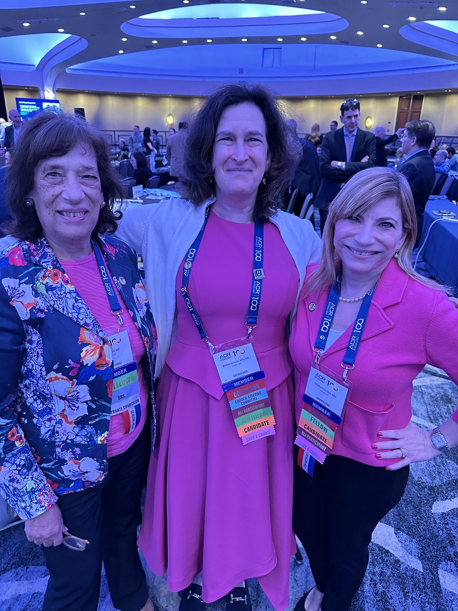 rachelgersonmd's tweet photo. On its 100th anniversary ACR Council passes Resolution 11: ACR Opposes Interference in the Physician-Patient Relationship.  Historic! #rads4choice #abortionishealthcare #ACR2023 #proudinpink #Womeninradiology https://t.co/fHveVj5sQs