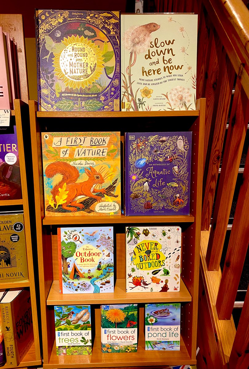 Spark your child's curiosity and love for nature with our delightful selection of children's nature books to celebrate the #CairngormsNatureFestival. From colourful picture books to fascinating wildlife guides, we've got it all. 📚 

@CNPnature 
#Aviemore 
#Waterstones