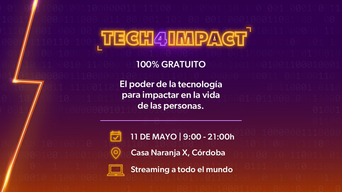 Este jueves no te pierdas a <a href="/goncy/">goncy.tsx</a> <a href="/pablokbs/">peladonerd</a> <a href="/dsalama/">Diego Salama</a> <a href="/nanovazquez__/">ouɐu</a> <a href="/sarabadu/">sarabadu | Random human</a> <a href="/marcosnils/">Marcos Nils</a> <a href="/enlink/">Damian Olguin @ ☁️</a> y 30+ speakers en #Tech4Impact de <a href="/NaranjaX/">Naranja X</a> ! Podés participar presencialmente en Córdoba o de forma online en naranjax.com/tech4impact