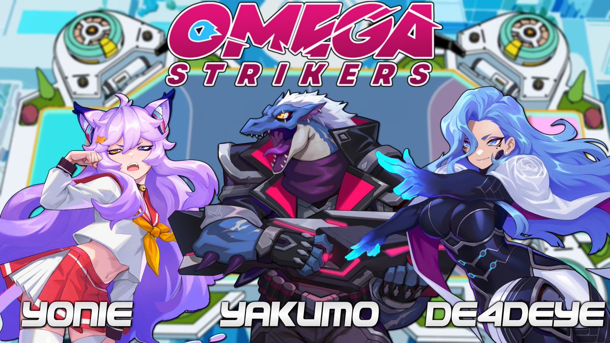 In einer Stunde spielen Yonie, De4deye und Ich Omega Strikers ranked!

(Yonie kommt vllt etwas später)
Link wird in den Kommentaren sein sobald ich live bin :)