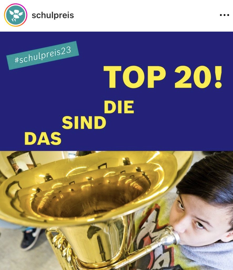 Wir gehören zu den Top20 Schulen Deutschlands 🥳👏 die Jury hat uns heute besucht, Unterricht hospitiert, Schüler + Lehrer interviewt. Jetzt heißt es Daumen drücken. Wir bedanken uns ❤️-lich bei unseren Kooperationspartnern
#deutscherschulpreis #top20 #sprachbildung #SmartSchool