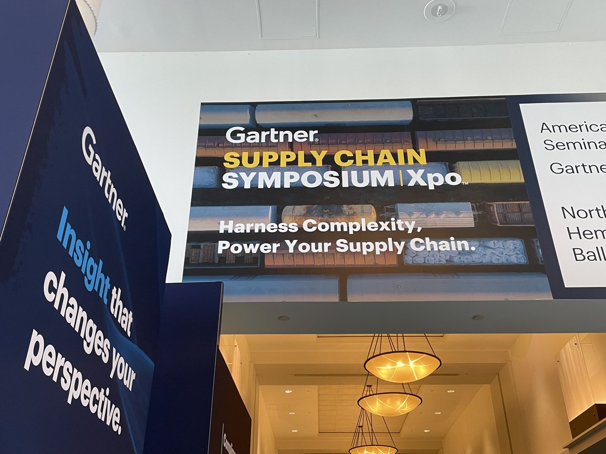 Welcome to day 2 of the amazing @Gartner_inc  Supply Chain Symposium/Xpo™ 2023. Be ready to learn must-have insights, strategies and frameworks to think big and drive real impact within their organizations. #wolterskluwer #cchtagetik #supplychain