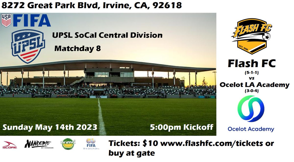 FlashFCOfficial's tweet image. Flash back in Action at home - GP Championship Stadium!