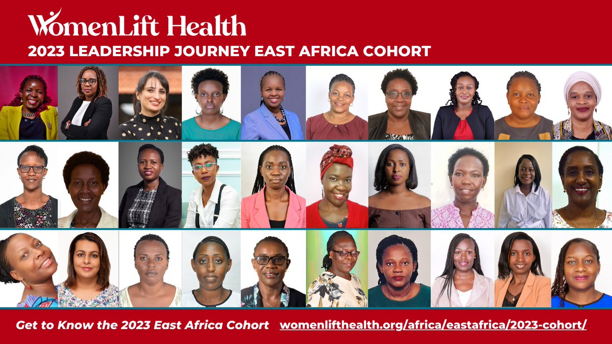 🎉 We are delighted to welcome our 2023 East Africa Leadership Journey Cohort! This program is designed to give talented women leaders in #globalhealth the tools, mentorship &amp; coaching support to help expand their power &amp; influence.    
✨Meet the Cohort: bit.ly/2023EastAfrica…