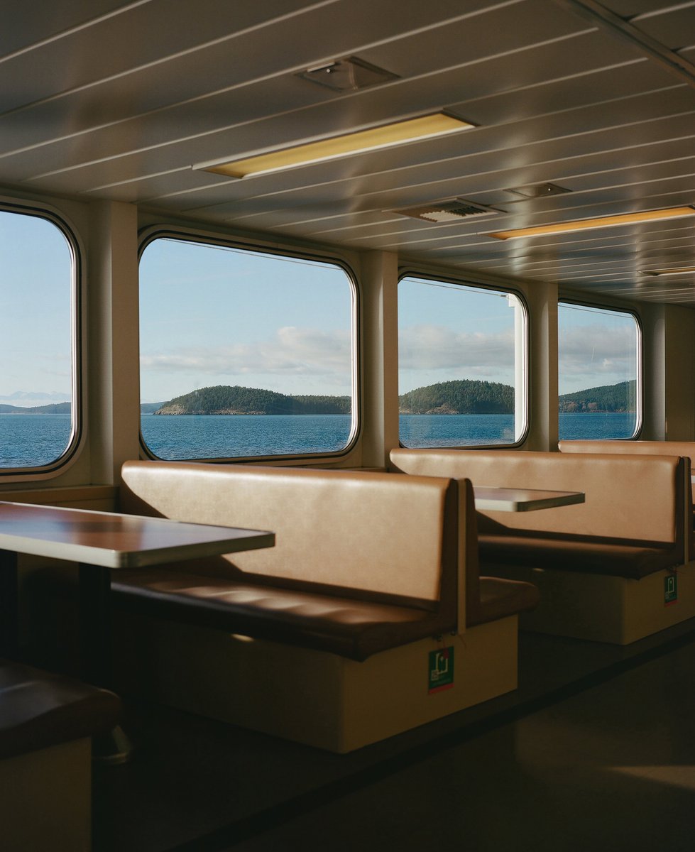 kristophershinn's tweet photo. "By Way of Water #100" has been listed for 15ETH on secondary 🫡

I'll never forget walking up the stairs to this beautiful scene with some of the most incredible light I've ever witnessed on the ferries. I shot 2 rolls in this spot to make damn sure I didn't miss it. https://t.co/k54947fDUx