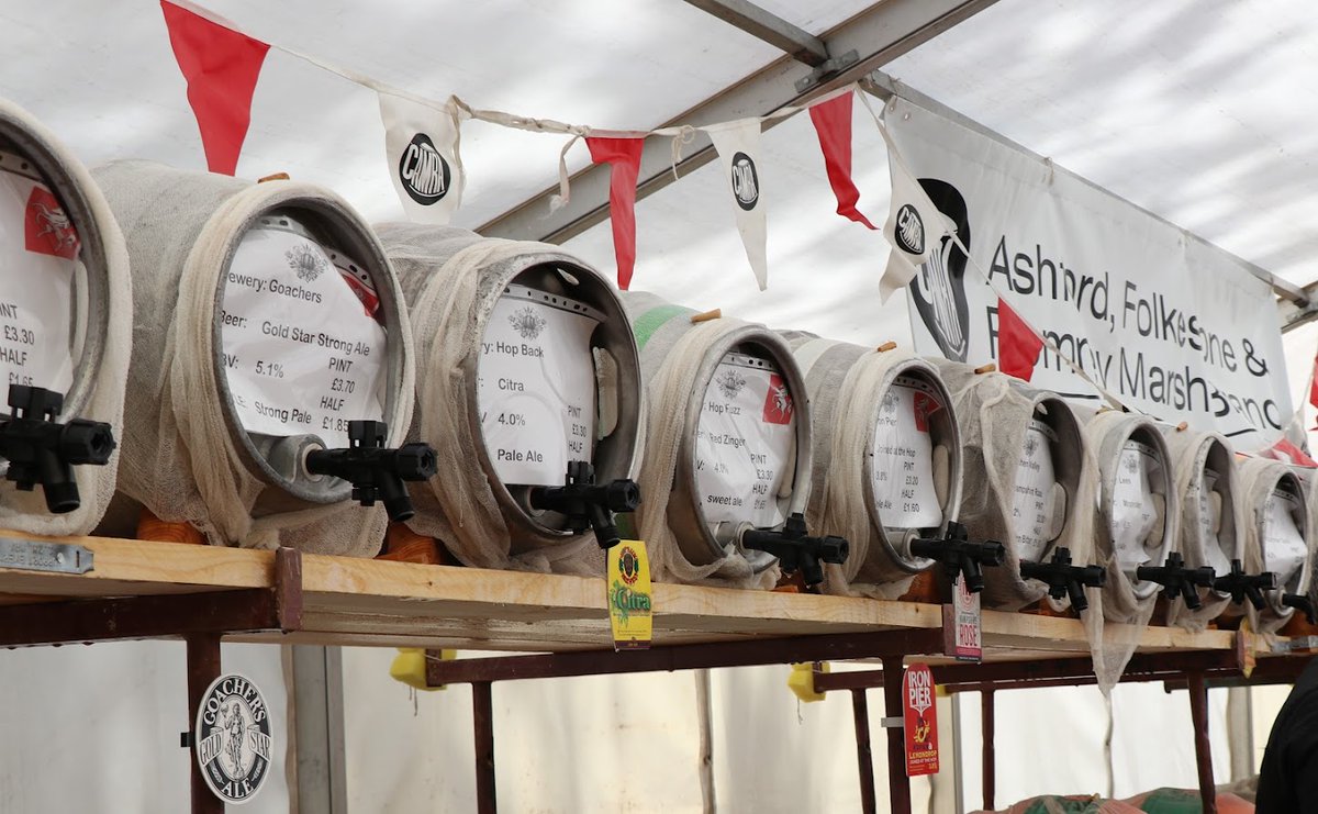 CAMRA KESR BEER &amp; CIDER FESTIVAL

Not long now - 16 &amp; 17 June

Over 50 real ales, cider and perry
Live music &amp; Steam Trains on Saturday with beer on the trains.
Food &amp; BBQ
Families welcome
Camping

#camra #kesr #beer #realale #cider #loveashford #steamtrain #livemusic #visitkent