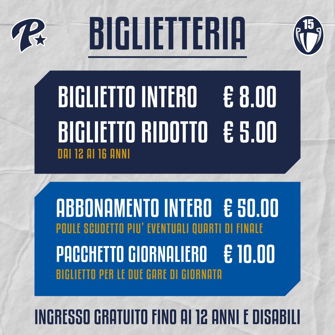 INIZIA LA CAMPAGNA ABBONAMENTI!!

Articolo completo sul nostro sito: bit.ly/3VLuk31

#FòrsaPärma #lastelladiparma⚾️💛💙 #baseball #baseballife #seriea