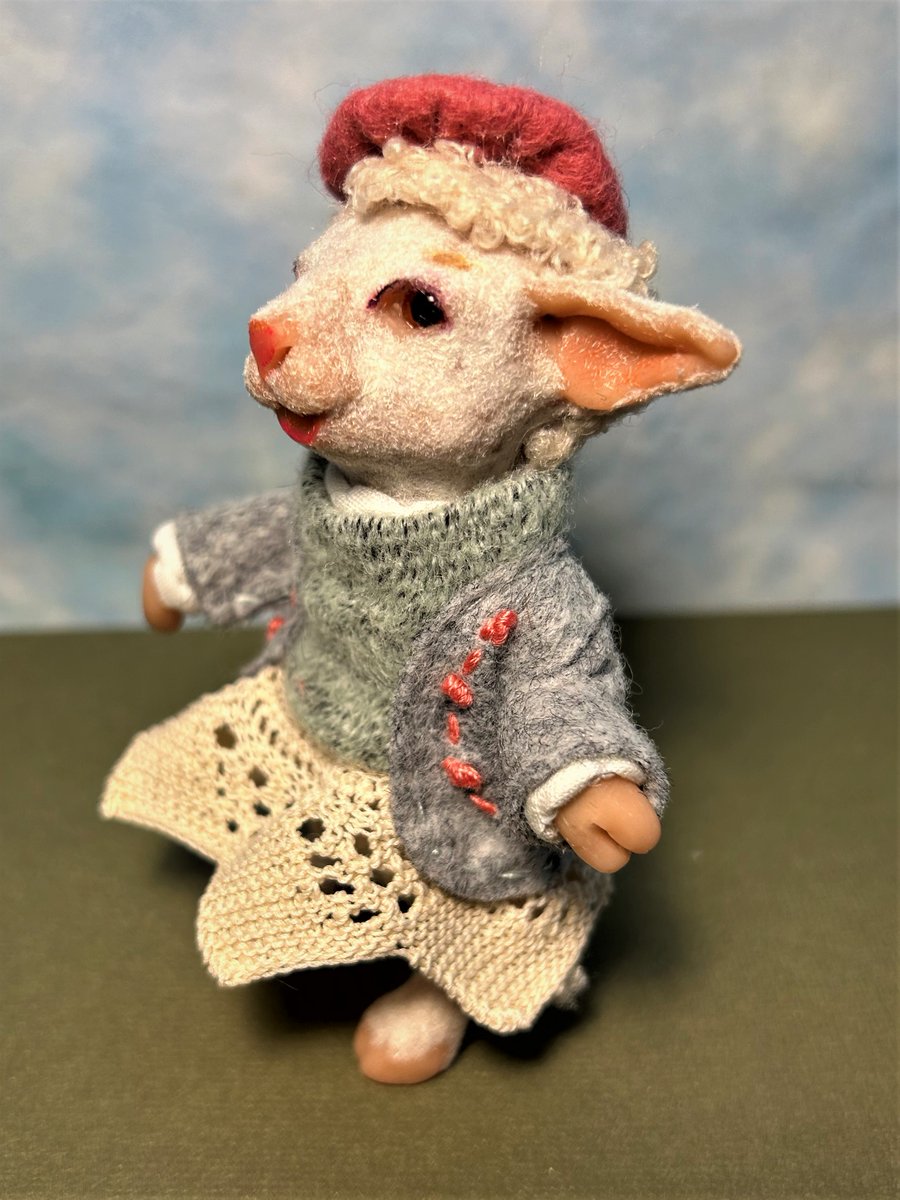 poppenmoon's tweet photo. Check out BONNIE BAA BAA LAMBY OOAK MINIATURE ARTIST MADE BY POPPENMOON https://t.co/70GJFLYCoQ #eBay via @eBay https://t.co/6krv8QKtYd