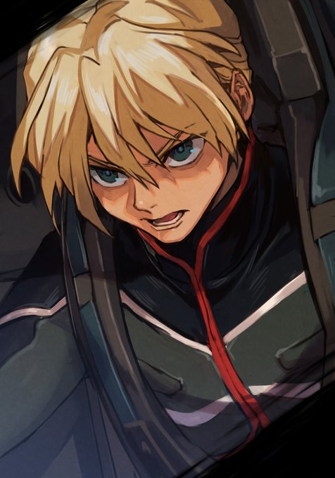 「blonde hair pilot suit」 illustration images(Latest)