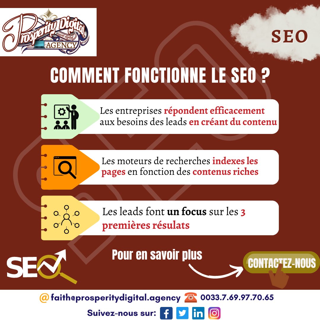 prosperitydigit's tweet photo. Parlons un peu de SEO !

C'est la partie la plus importante pour bien référencer son site internet.

Cochez-vous toutes les cases actuellement ?

Si non, nos experts sont là pour vous.

La team PDA

#seo #referencementnaturel #siteinternet https://t.co/lE4iSMOA2G