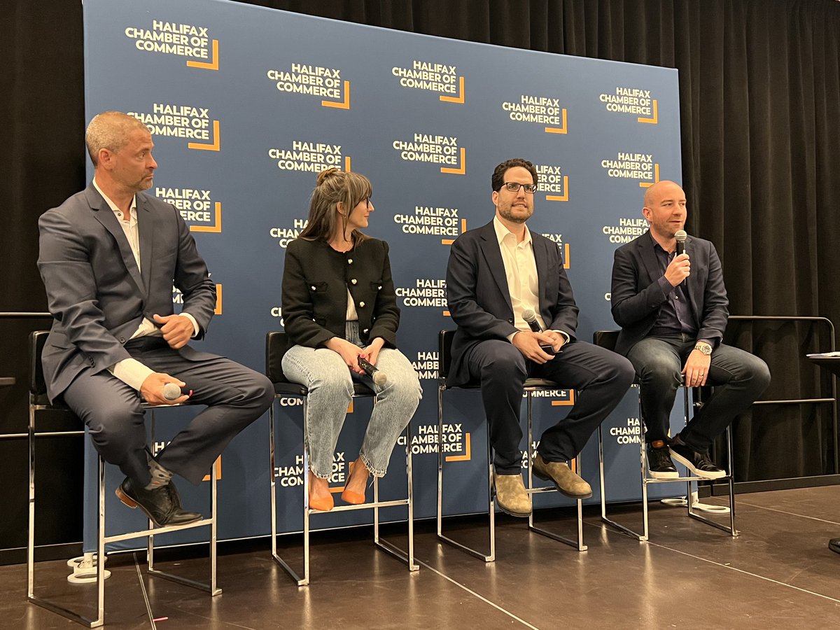 halifaxchamber's tweet image. Introducing the Business of Politics panel with some of Canada’s top political advisers, advertisers and strategists from @EntCanada #EconomicEngine