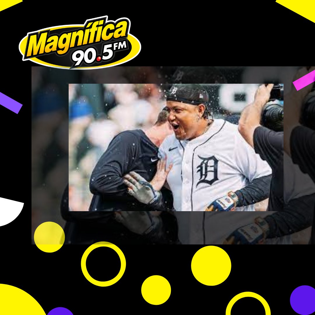 Magnificafm's tweet photo. Miguel Cabrera conectó 3 mil 100 hits en las Grandes Ligas #Barinas #MagnificaFm #Deportes #Mandando https://t.co/siUbVLQHeW