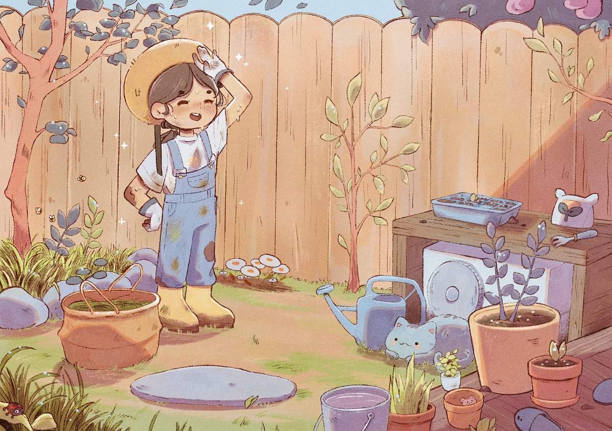 「The garden 」|chezalbiのイラスト