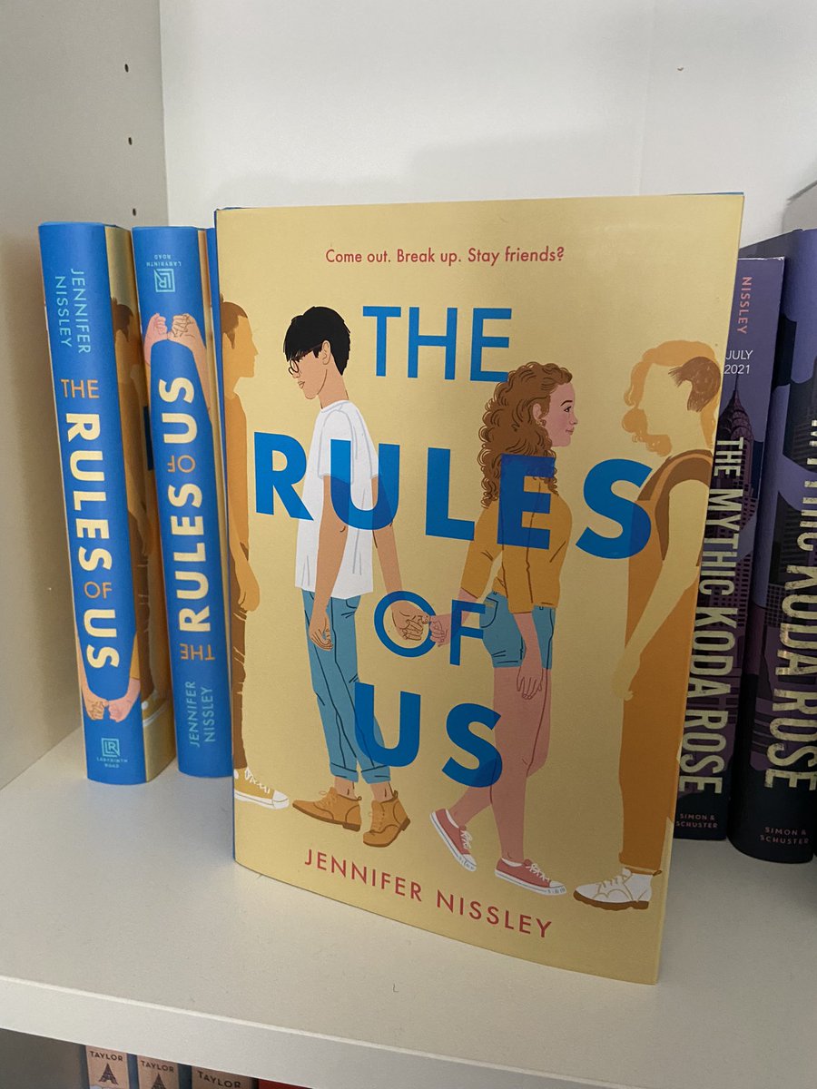 I am so excited to celebrate the book birthday for this slice of gorgeousness, which is now out in the world! THE RULES OF US by <a href="/JENissley88/">Jennifer Nissley -- THE RULES OF US out May ‘23 💖</a> is just the loveliest, messiest, most heartfelt YA and I want to scoop it up into a big hug. <a href="/BatgirlEditor/">Liesa Abrams</a>