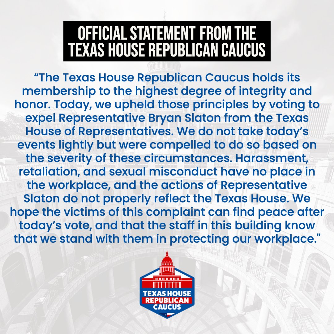 Texas House Republican Caucus on Twitter "“The Texas House Republican