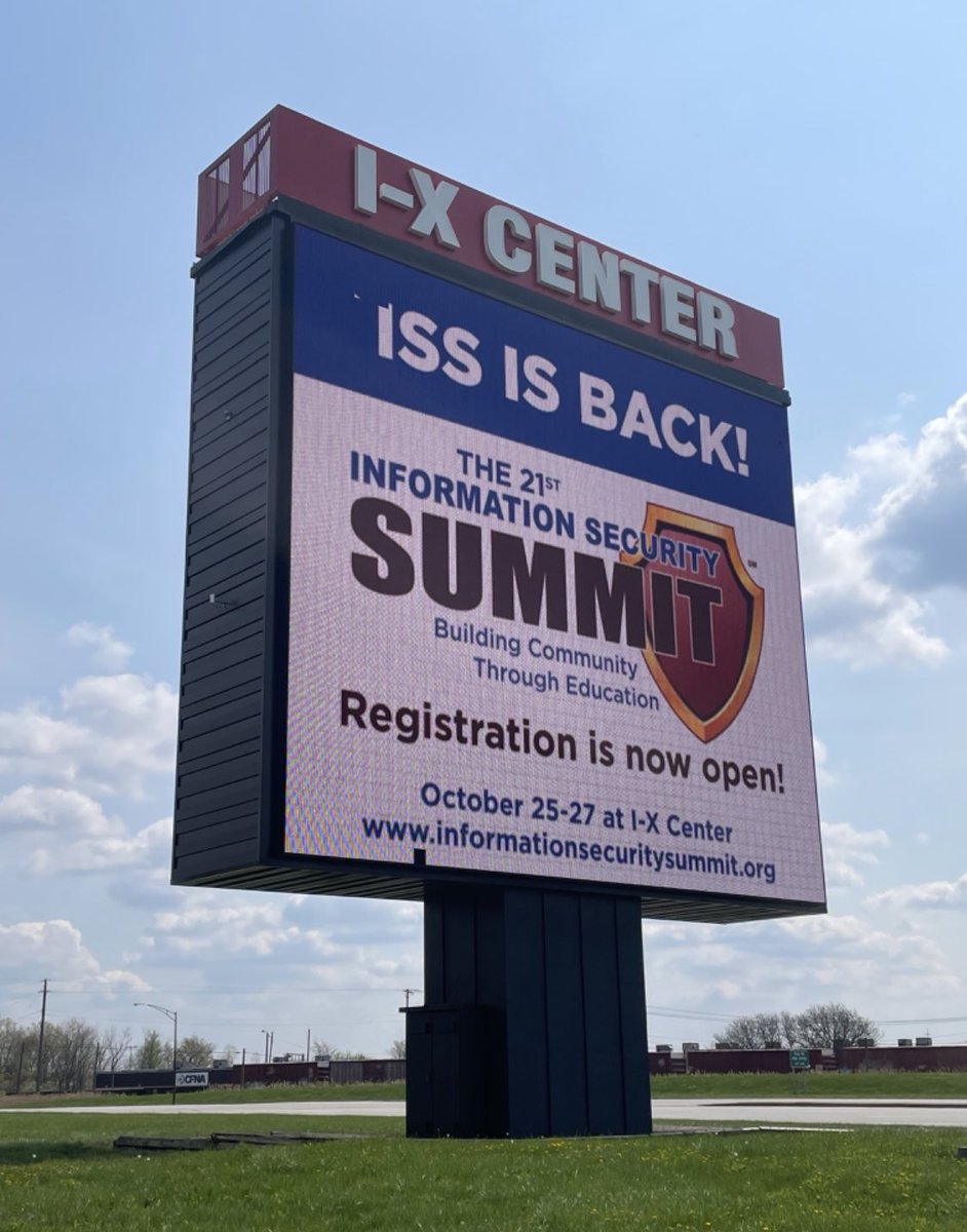 We are very excited to be back at <a href="/ixcentercle/">I-X Center</a> this year! 

Registration now open: informationsecuritysummit.org