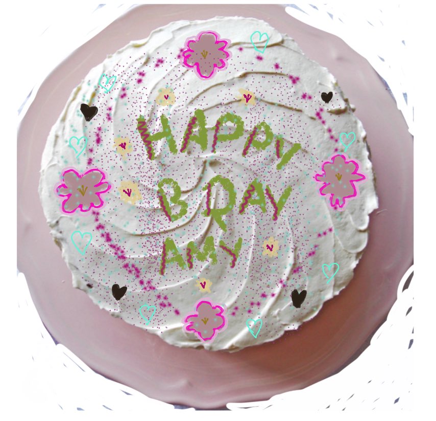 Happy birthday Amy hill 