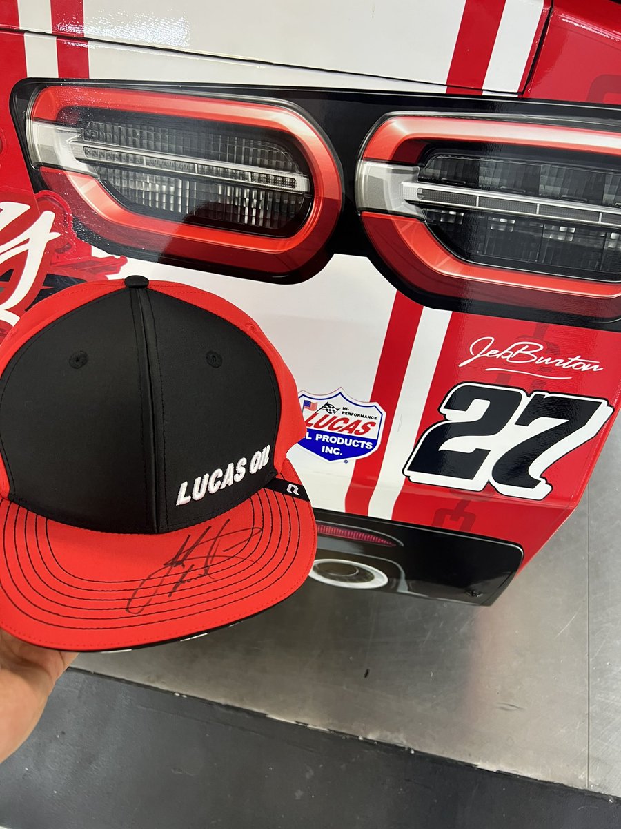 Retweet to win this @Lucas_Oil hat! Follow me and @Lucas_Oil. Winner picked Thursday!