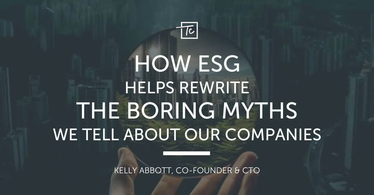 Tablecloth CTO @KellyAbbott explores the intersection of AI, business, and #ESG in his latest article. Check it out for a fresh take on how to challenge the prevailing business myths of our time! 🌎 👉 buff.ly/42HLEYM #AI #ArtificialIntelligence