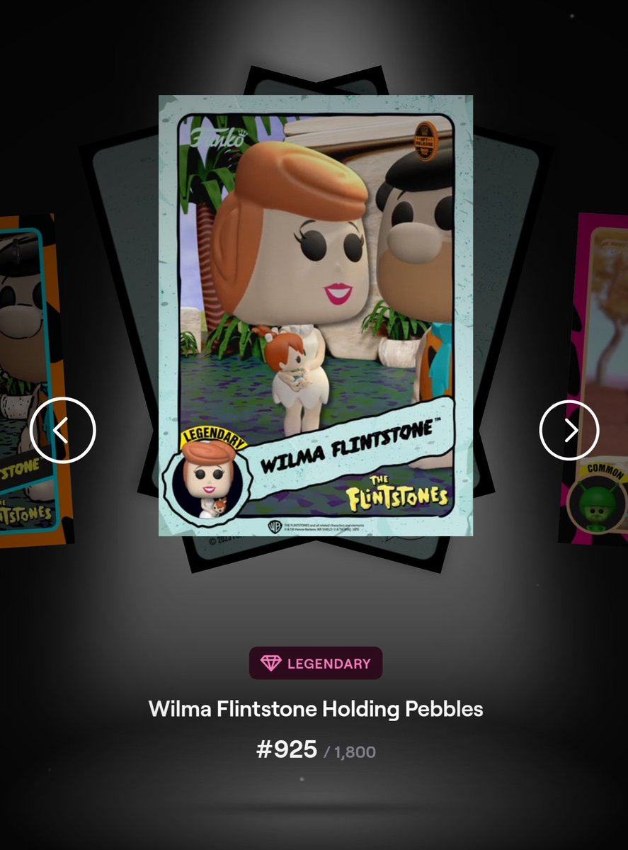 Bondin_'s tweet photo. Legendary 🏆 #tokeep #nft #digitalcollectibles #theflinstones https://t.co/OCjq6qqTXA