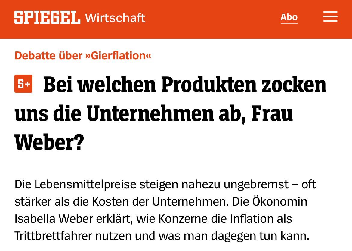 Steigende Preise sind keine Naturkatastrophe. Wir sprechen nicht ohne Grund von Verkäuferinflation. Schocks können Unternehmen Gelegenheit für Preissteigerungen geben. Wenn das bei Lebensmitteln passiert, sind Verbraucher ausgeliefert.