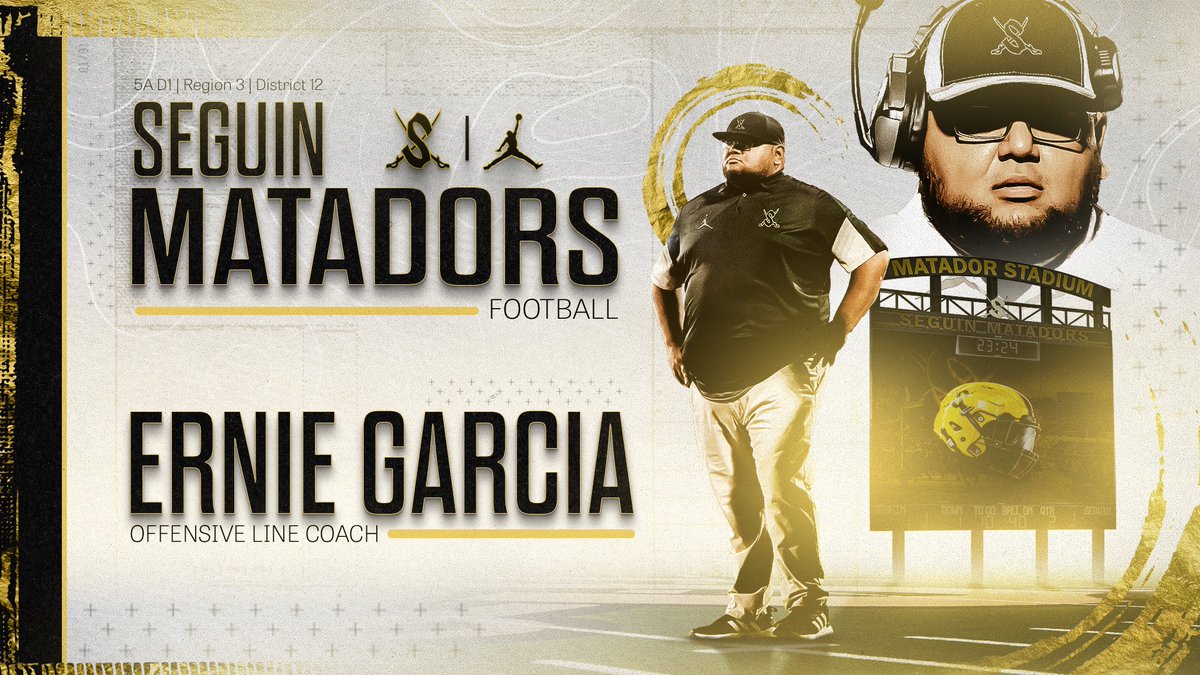 Ernie Garcia (@coacherngarcia) on Twitter photo When God sends you signs, you have to follow. With that said, I am EXCITED to announce I will be coaching next year at <a href="/Seguin_Football/">Seguin Football</a>‼️ THRILLED to be back in the Seguin community, and be a part of <a href="/DaileyCraig/">Coach Dailey</a> staff‼️ When God sends you signs, you have to follow. With that said, I am EXCITED to announce I will be coaching next year at <a href="/Seguin_Football/">Seguin Football</a>‼️ THRILLED to be back in the Seguin community, and be a part of <a href="/DaileyCraig/">Coach Dailey</a> staff‼️